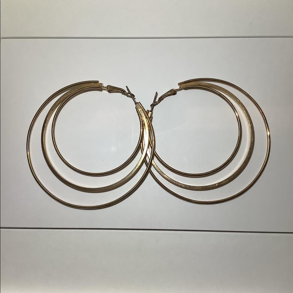 3 sets of earrings